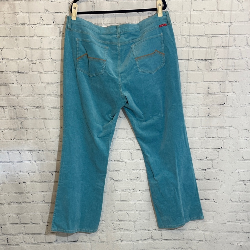 Women's Teal Pants - Picture 3 of 6